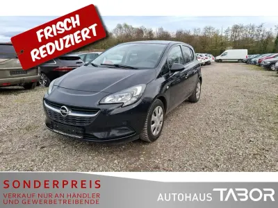 Usado Opel Corsa Edition 101 HP (74 kW) 2015 Cinzento Citadino