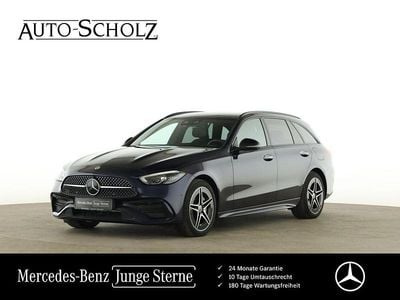 Usata Mercedes C300e AMG 313 CV (230 kW) 2022 Blu Berlina