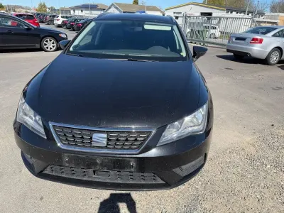 Usata Seat Leon ST XCELLENCE 150 CV (110 kW) 2017 Nero Station wagon