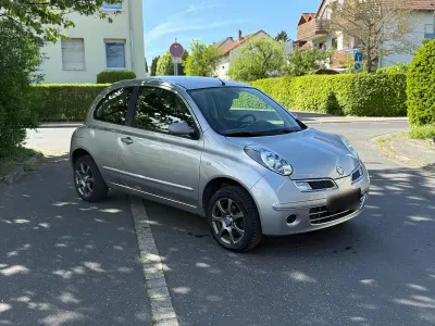 Gebraucht Nissan Micra 65 PS (47 kW) 2009 Silber Kleinwagen