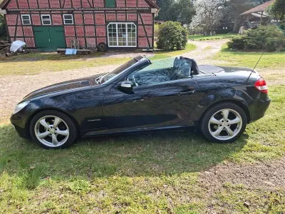 Gebraucht Mercedes SLK200 163 PS (119 kW) 2005 Schwarz Cabrio
