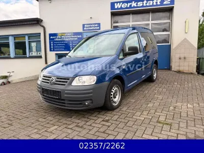 Gebraucht VW Caddy Team 80 PS (58 kW) 2010 Blau Van / Kleinbus