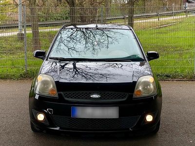 Gebraucht Ford Fiesta 2008 Schwarz Kleinwagen