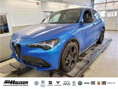 Gebraucht Alfa Romeo Stelvio Premium 209 PS (153 kW) 2023 Blau SUV