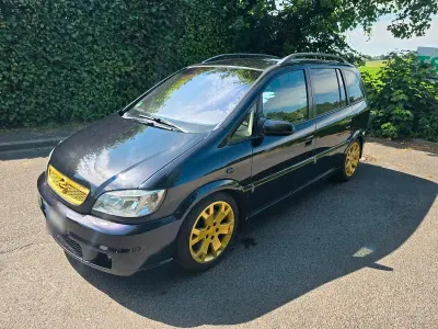 Gebraucht Opel Zafira OPC 191 PS (140 kW) 2002 Schwarz Van / Kleinbus