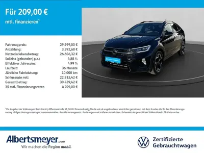 Brugt VW Taigo R-line 150 HK (110 kW) 2025 Sort SUV
