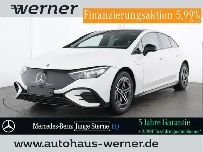 Używany Mercedes EQE300 AMG 180 kW (245 KM) 2025 Biały Sedan/Limuzyna