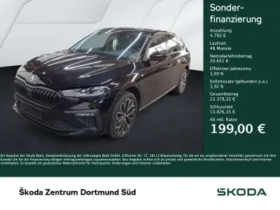 Gebraucht Skoda Scala Tour 150 PS (110 kW) 2025 Schwarzmagic perleffekt Kleinwagen