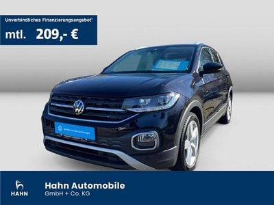 Second-hand VW T-Cross Style 110 CP (80 kW) 2021 Negru SUV