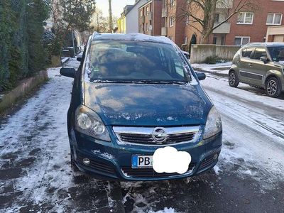 Gebraucht Opel Zafira 105 PS (77 kW) 2008 Grün Van / Kleinbus