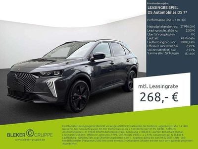 Begagnad DS Automobiles DS7 Crossback Performance Line Plus 131 HK (96 kW) 2024 Grå SUV