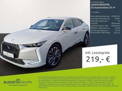 Lack weiss perlglänzend/typ au Gebraucht 2022 DS Automobiles DS4 Trocadero Limousine | 18.570 € (Guter Preis)
