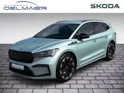 Używany Skoda Enyaq iV SportLine 194 kW (265 KM) 2023 Srebrny SUV