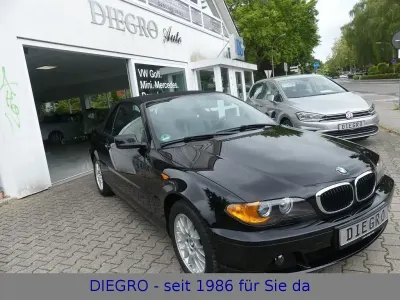 Gebraucht BMW 318 Cabriolet 143 PS (105 kW) 2003 Schwarz Cabrio