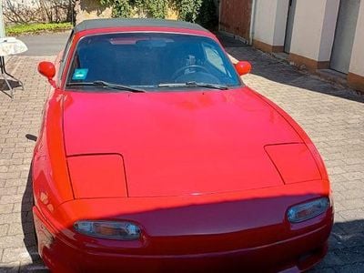 Second-hand Mazda MX5 116 CP (85 kW) 1991 Roșu Cabrio