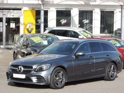 gebraucht Mercedes C200 d T 9G-Tronic AMG-Line LED,AHK,Glasdach