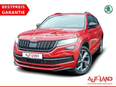 Rot Gebraucht 2018 Skoda Kodiaq SportLine SUV | 25.990 € (Fairer Preis)