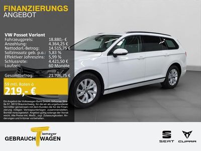 Usata VW Passat 122 CV (89 kW) 2022 Bianco Station wagon