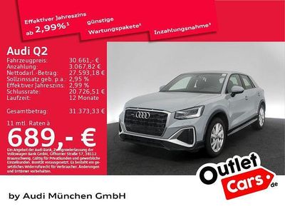 Gebraucht Audi Q2 S-Line 190 PS (139 kW) 2023 Pfeilgrau perleffekt SUV