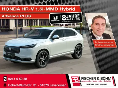 Uusi Honda HR-V Advance 131 HP (96 kW) 2026 Valkoinen Katumaasturi