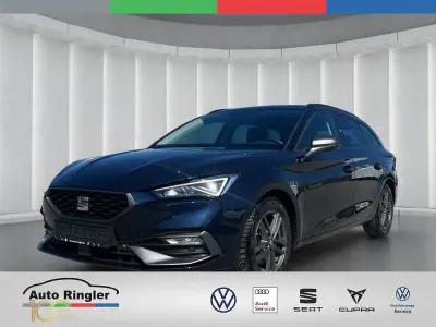 Brugt Seat Leon ST Beats 150 HK (110 kW) 2022 Blå Stationcar