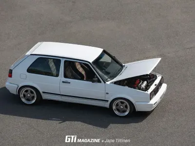 Gebraucht VW Golf II 409 PS (300 kW) 1990 Weiß Kleinwagen