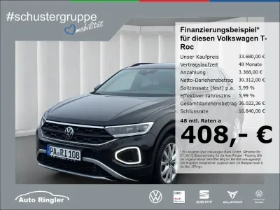 Gebraucht VW T-Roc IQ Drive 150 PS (110 kW) 2025 Schwarz SUV