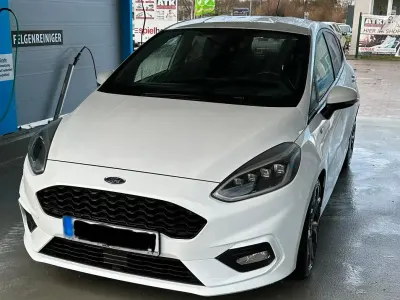 Gebraucht Ford Fiesta ST-Line 125 PS (91 kW) 2018 Weiß Kleinwagen