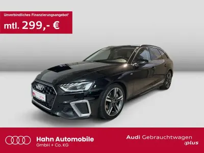 Gebraucht Audi A4 S-Line 204 PS (150 kW) 2022 Mythosschwarz metallic Kombi