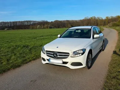Gebraucht Mercedes C200 Exclusive 136 PS (100 kW) 2016 Weiß Kombi