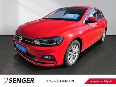 Gebraucht VW Polo Highline 95 PS (69 kW) 2018 Rot Kleinwagen