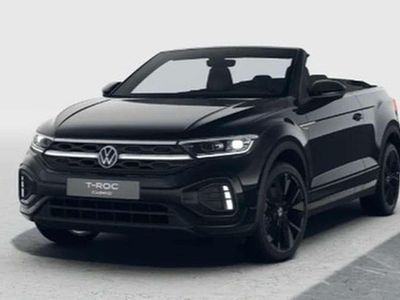 Gebraucht VW T-Roc Cabriolet R-line 150 PS (110 kW) 2025 Schwarz Cabrio