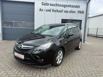 Gebraucht Opel Zafira Tourer Style 140 PS (102 kW) 2014 Schwarz Van / Kleinbus