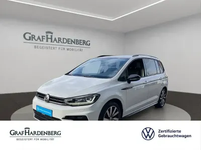 Gebraucht VW Touran Style 150 PS (110 kW) 2020 Weiß Van / Kleinbus