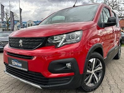 Usata Peugeot Rifter GT-line 110 CV (80 kW) 2018 Rosso Monovolume