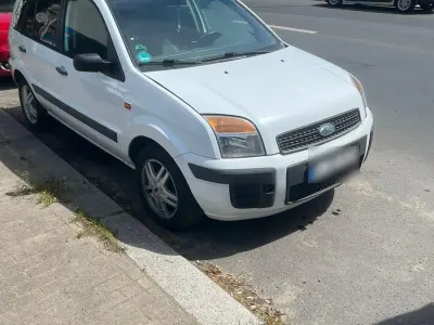Gebraucht Ford Fusion 2008 Weiß Kleinwagen