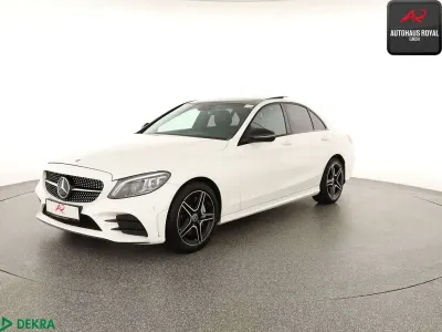Brugt Mercedes C400 AMG 333 HK (244 kW) 2019 Hvid Sedan