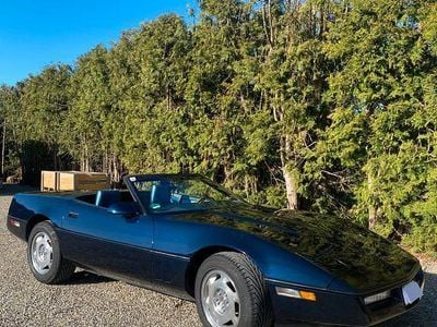 Second-hand Corvette C4 237 CP (174 kW) 1989 Albastru Cabrio