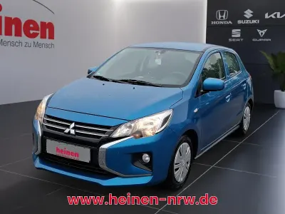 Usata Mitsubishi Space Star Spirit 80 CV (58 kW) 2021 Blu Utilitaria