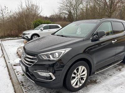 Gebraucht Hyundai Santa Fe 147 PS (108 kW) 2018 Schwarz SUV