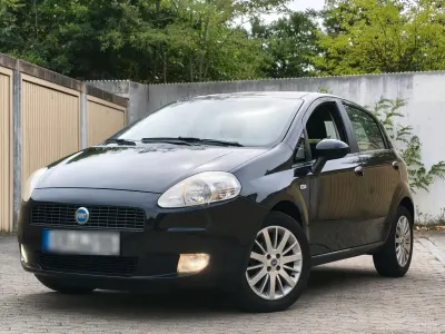 Gebraucht Fiat Grande Punto 95 PS (69 kW) 2007 Schwarz Kleinwagen