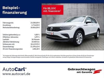 Weiß Gebraucht 2020 VW Tiguan Life SUV | 23.580 € (Fairer Preis)
