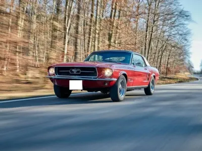 Gebraucht Ford V8 200 PS (147 kW) 1967 Rot Coupé