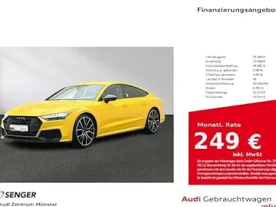 Usado Audi S7 Sportback Sport 344 HP (253 kW) 2023 Amarelo Citadino