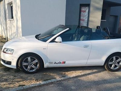 Gebraucht Audi A3 Cabriolet S-Line 160 PS (117 kW) 2009 Weiß Cabrio