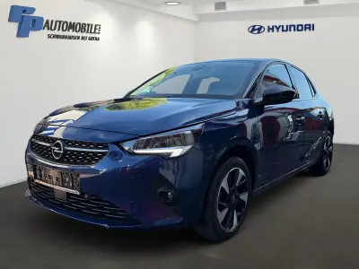 Używany Opel Corsa-e Elegance 100 kW (136 KM) 2021 Niebieski Hatchback