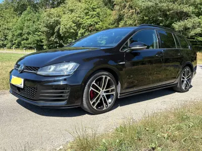 Gebraucht VW Golf VII GTD 184 PS (135 kW) 2015 Schwarz Limousine