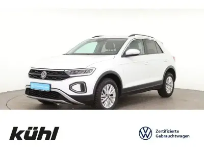 Gebraucht VW T-Roc Life 110 PS (80 kW) 2023 Weiß SUV