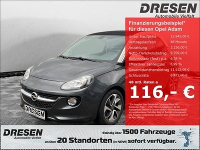 gebraucht Opel Adam OPEN AIR 1.4 Faltdach Klimaautom SD SHZ LenkradHZG