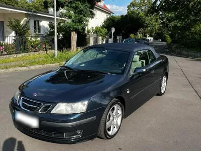 Gebraucht Saab 9-3 Vector 2004 Blau Cabrio